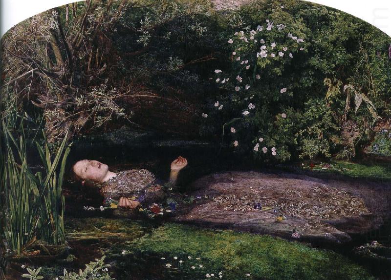 ofelia, Sir John Everett Millais
